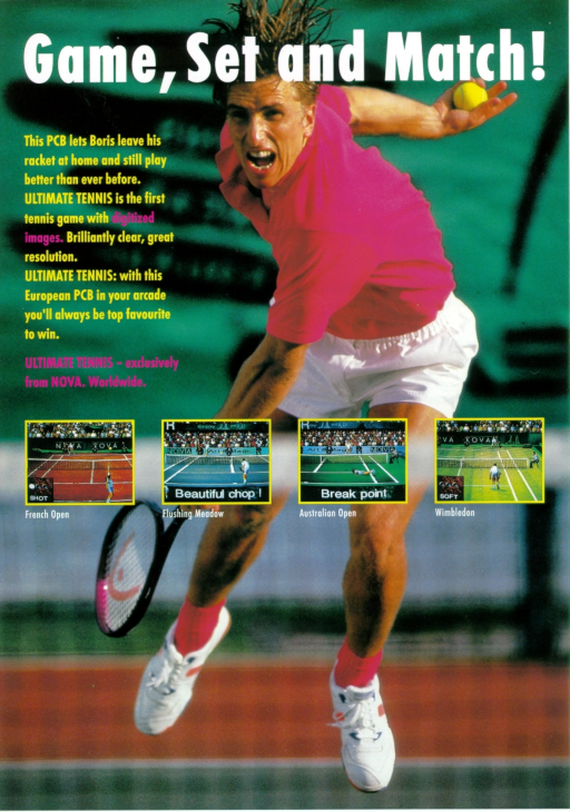 Ultimate Tennis MAME2003Plus Game Cover